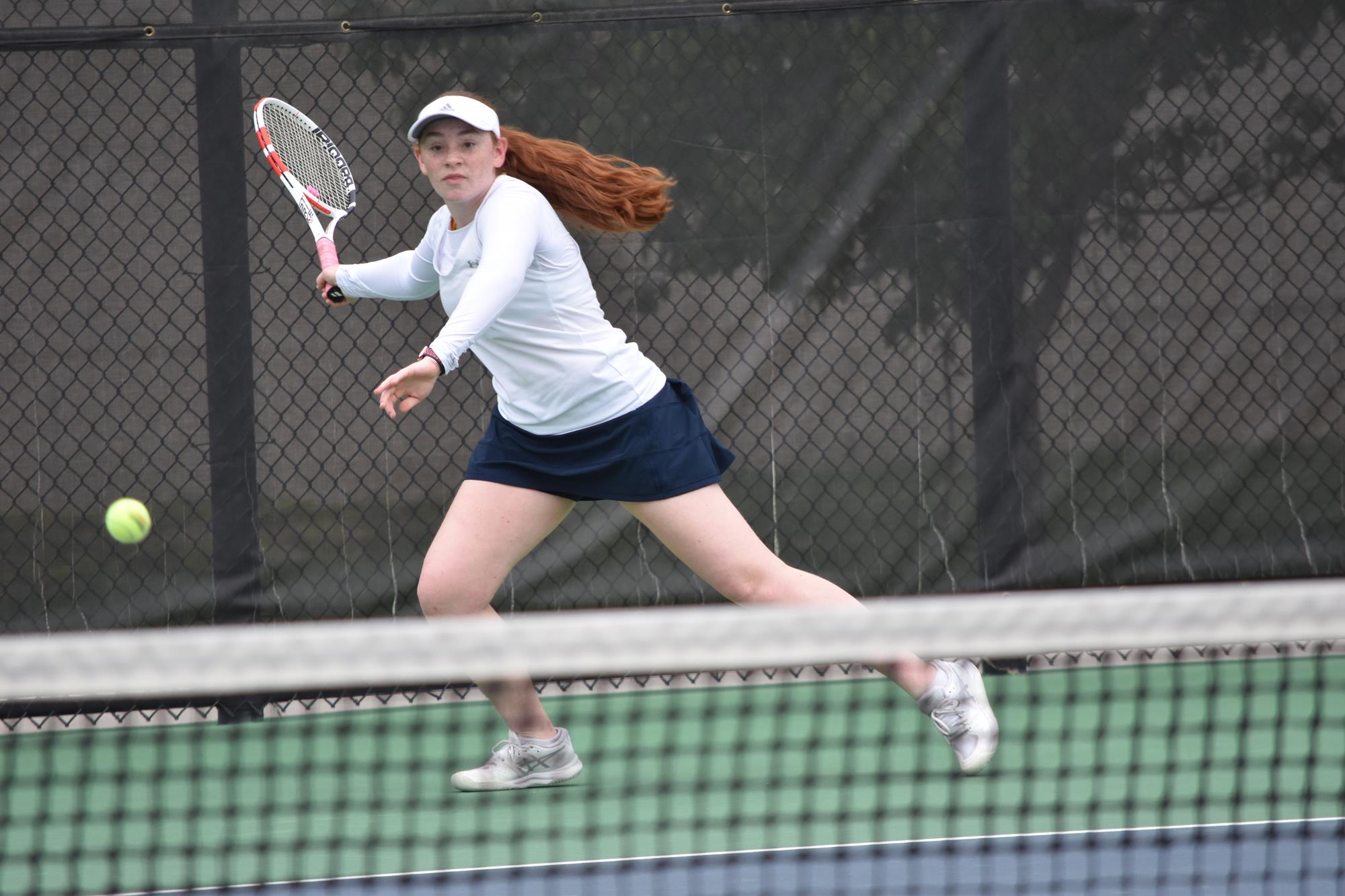 Peak to Peak's Sydney Schoeman, the #2 singles state champion