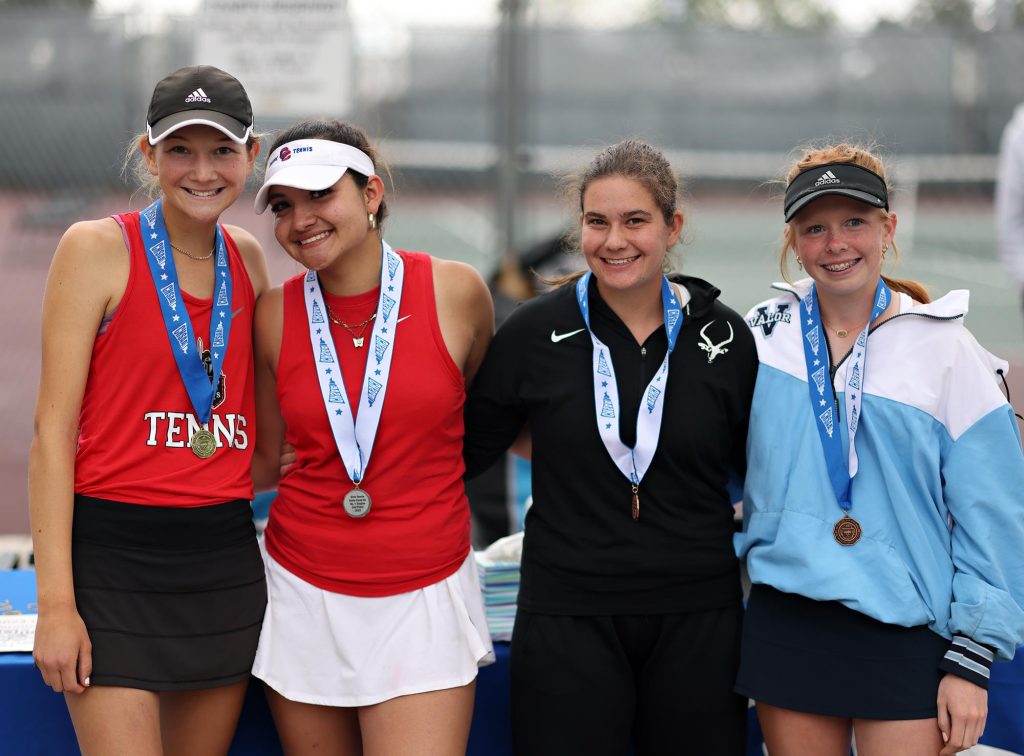 2023 5A GTen 1 singles medals