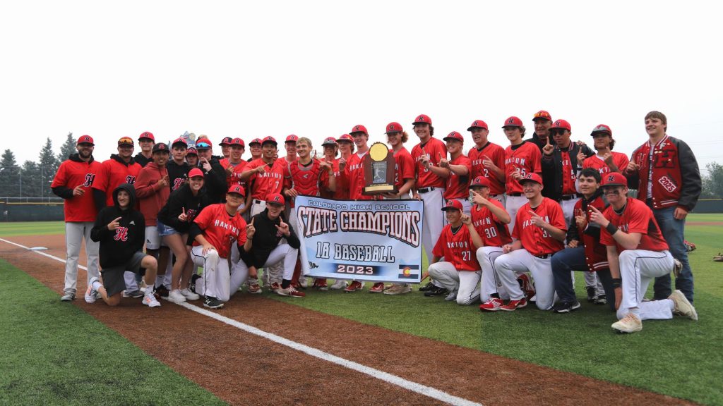 Haxtun 2023 1A baseball champions