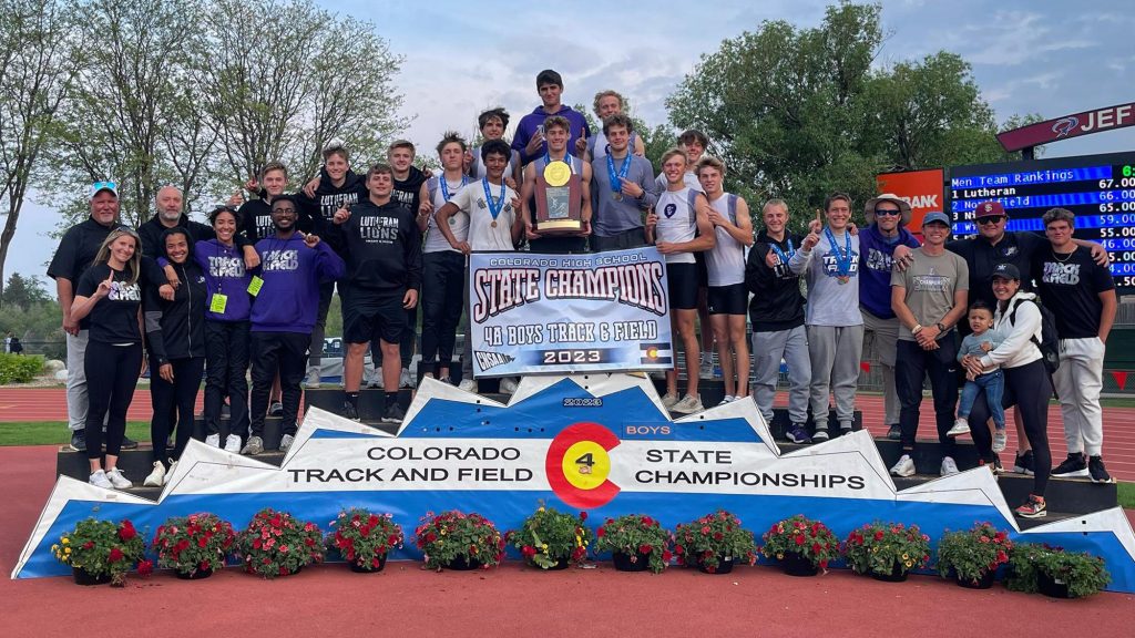 Lutheran 2023 4A boys TF champs