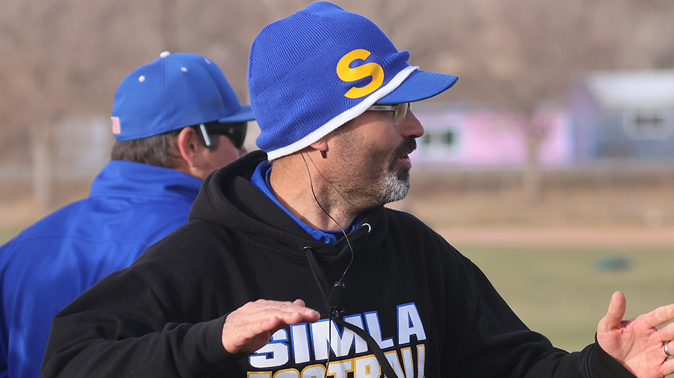 Simla Football/Basketball Head Coach David Guy