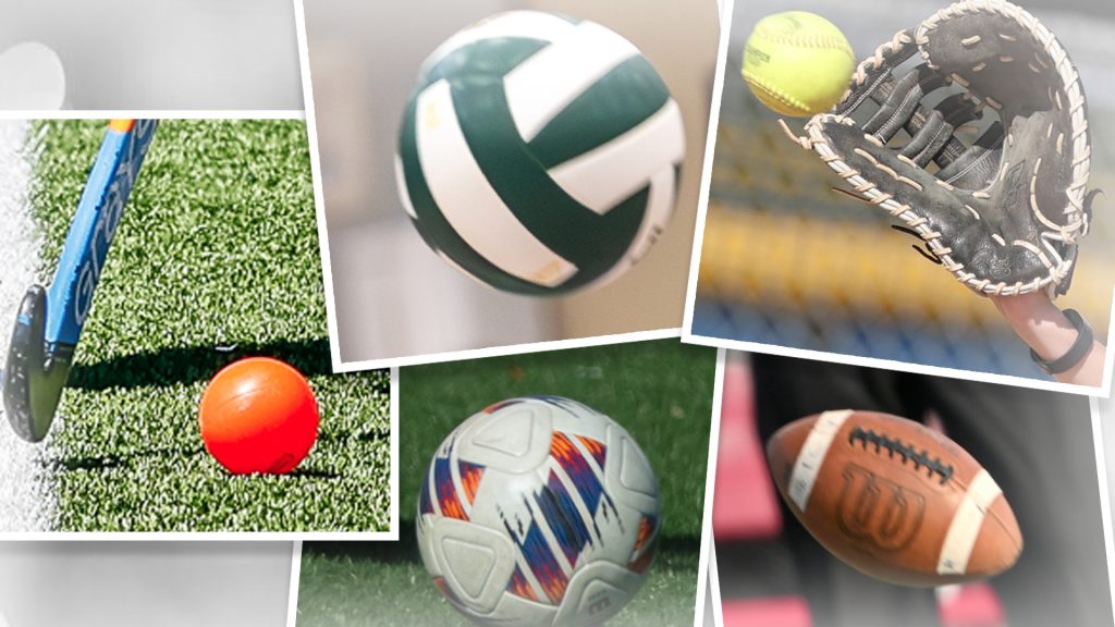 Balls - Field Hockey, Football Girls Volleyball, Boys Soccer, Softball