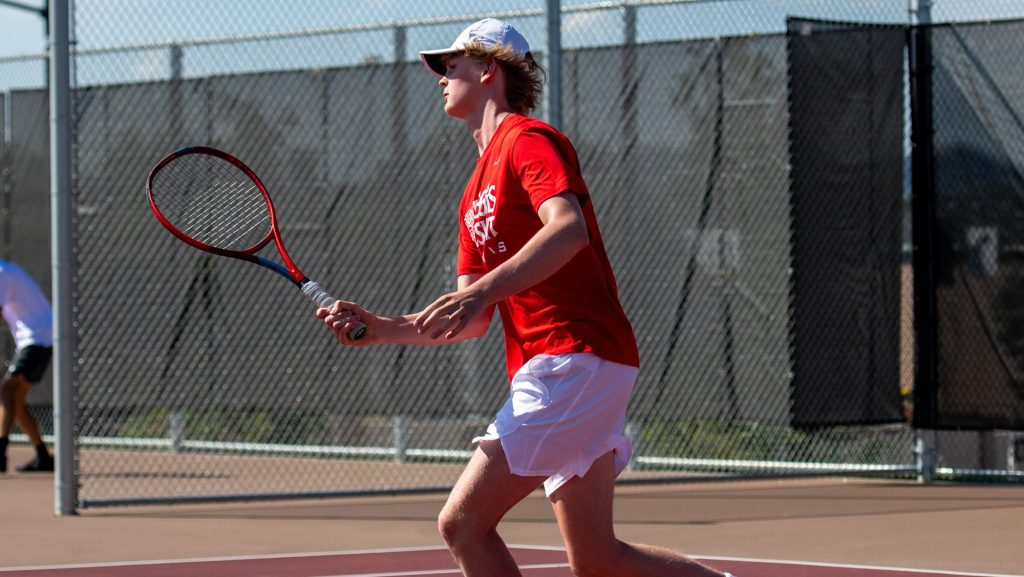 Regis Jesuit tennis player