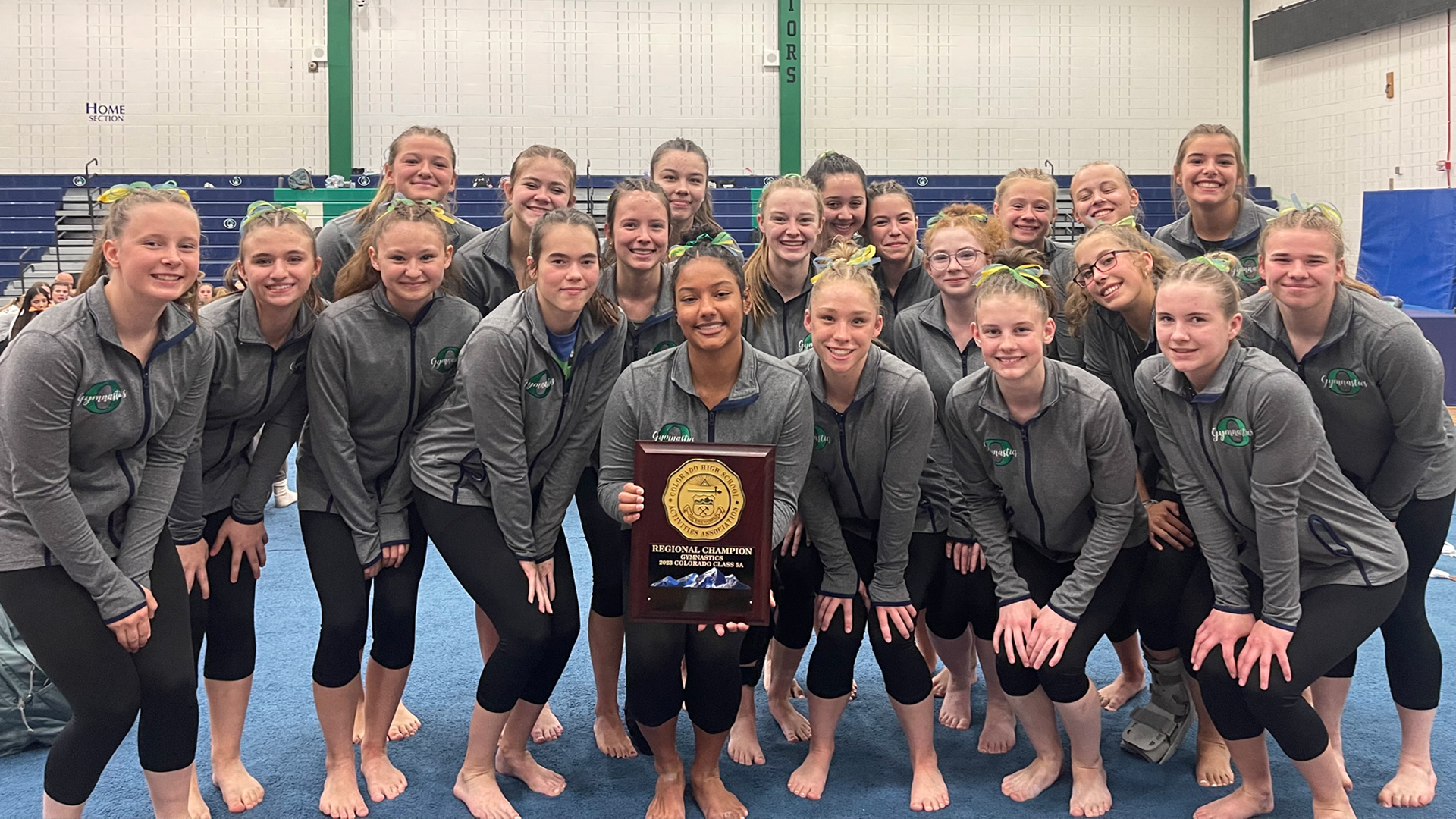 Overland High School won the Overland Regional 5A Gymnastics Championship