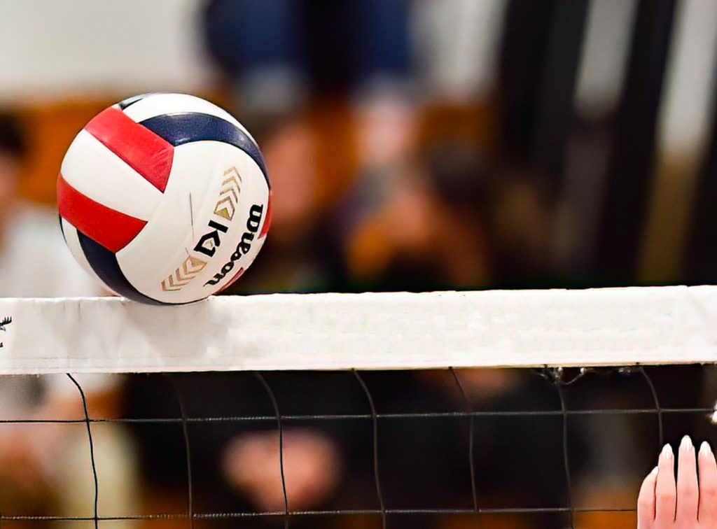 Volleyball generic stock photo