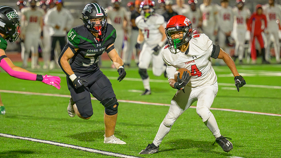 Fairview vs. Fossil Ridge Football