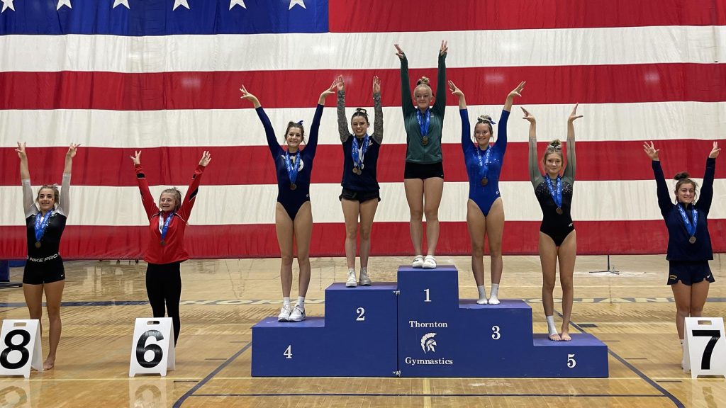 4A Gymnastics All-Around Medalists