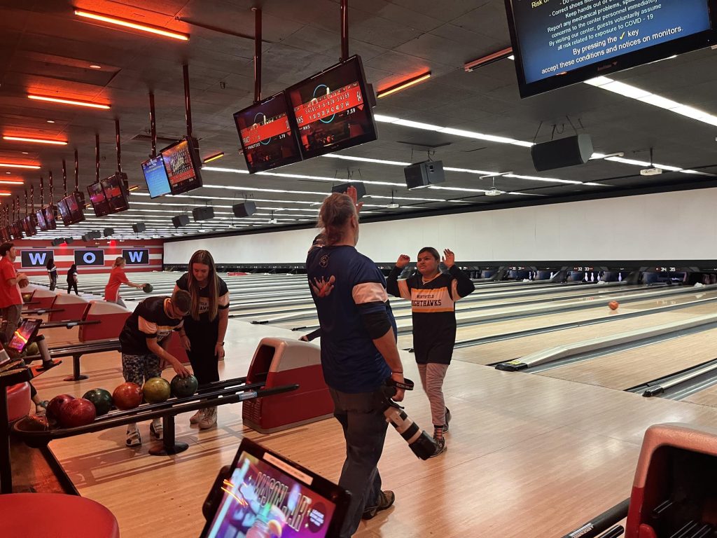 Northfield Unified Bowling at Regionals