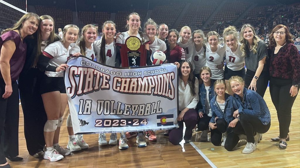 1A Volleyball Champions - Merino