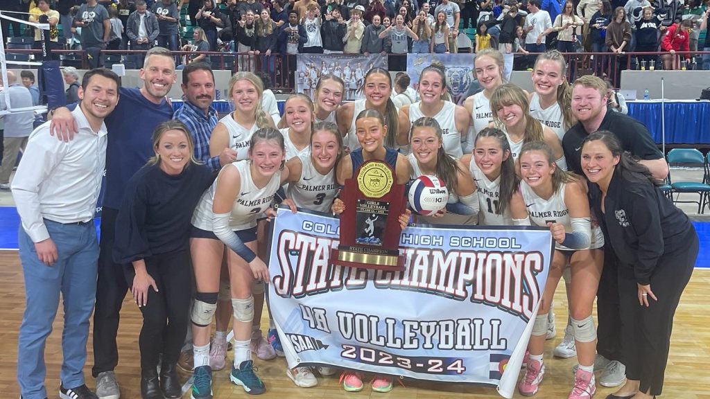 4A Volleyball Champions - Palmer Ridge