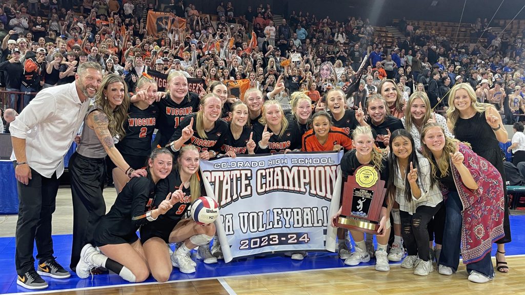 2A Volleyball Champions - Wiggins