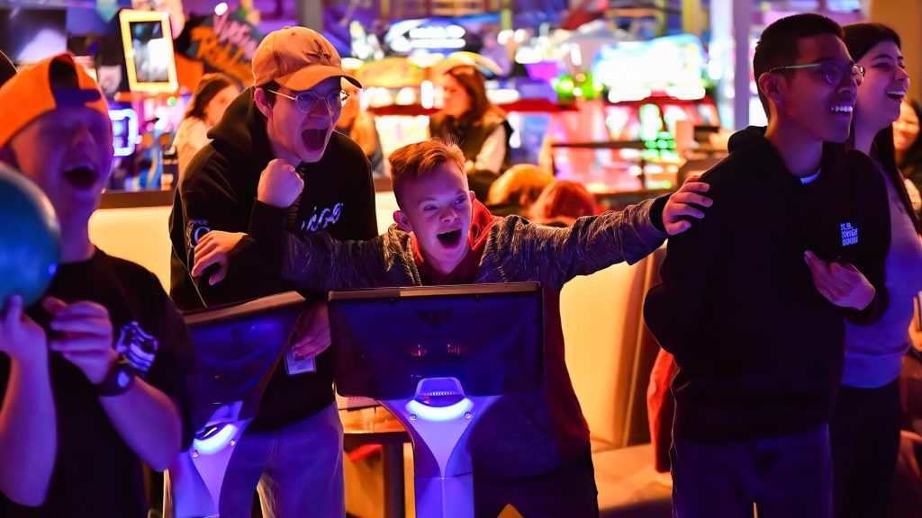 Unified Bowling celebration