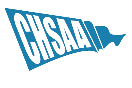 CHSAA Flag Logo Blue & White
