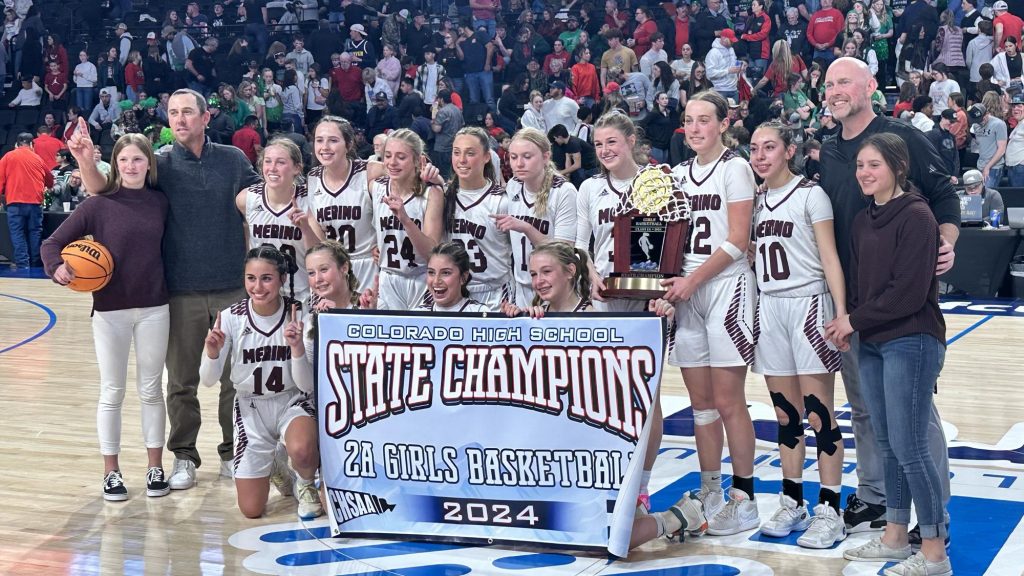 2A Girls Basketball Champions - Merino