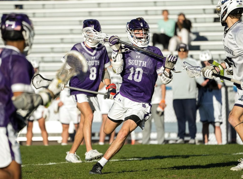 Denver South Boys Lacrosse Cover -- Wyatt Hurd