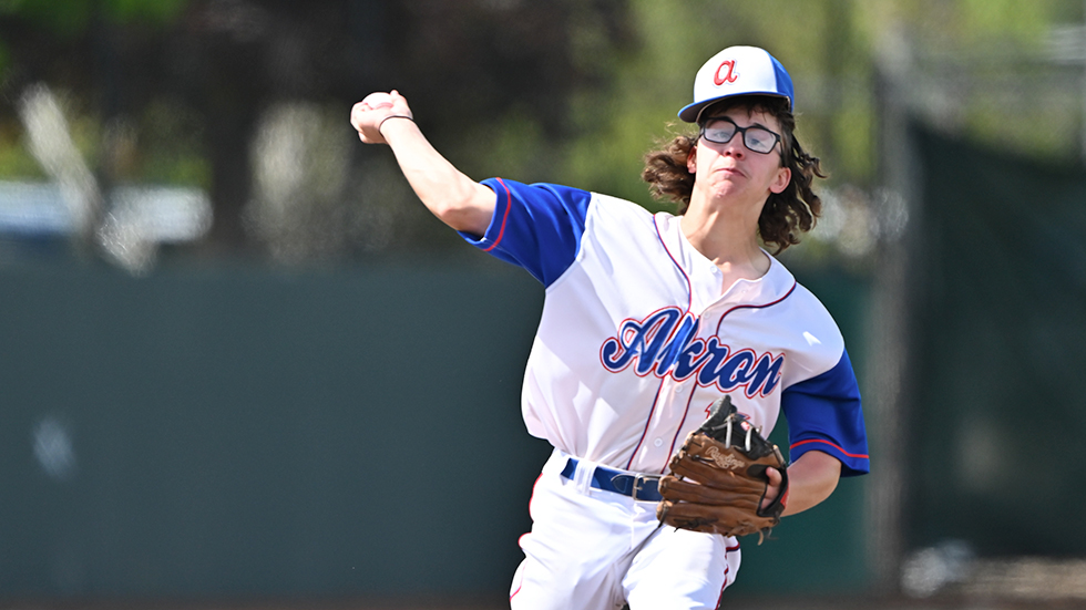 Akron Baseball outfielder