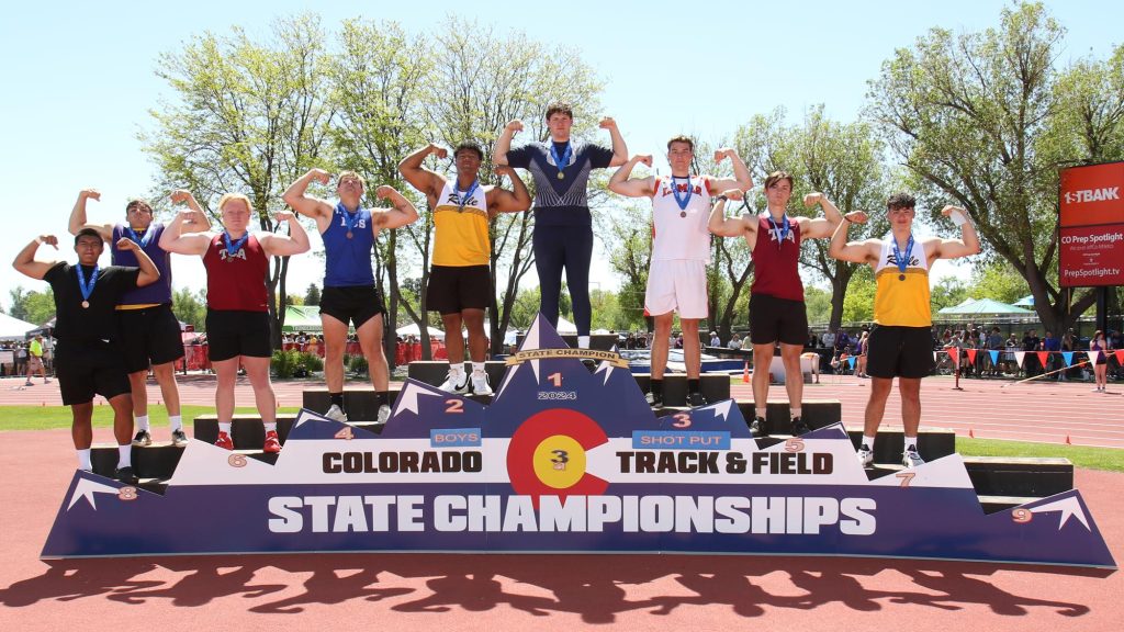 3A Boys Shot Put State Championships