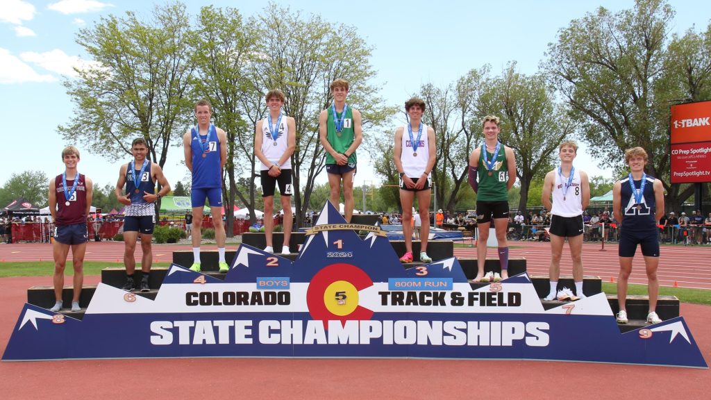 5A Boys 800m State Championships