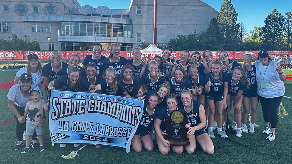 Evergreen 4A Girls Lacrosse 2024 State Champs