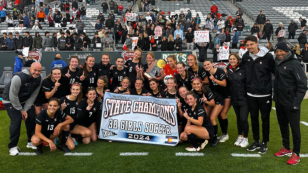 2024 3A Girls Soccer State Champions -- Colorado Academy