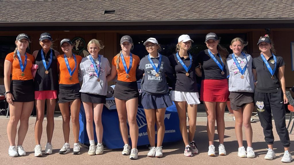 4A Girls Golf Medalists