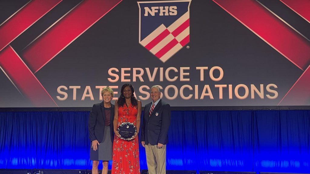 Rhonda Blanford-Green received NFHS Citation Award