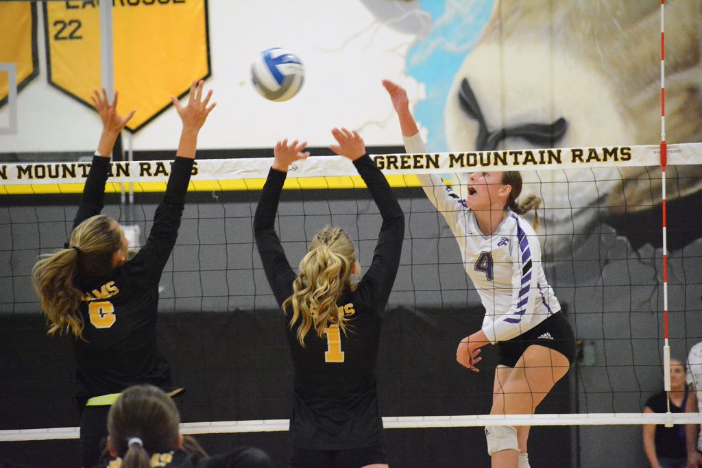 Girls Volleyball: Arvada West vs Green Mountain
