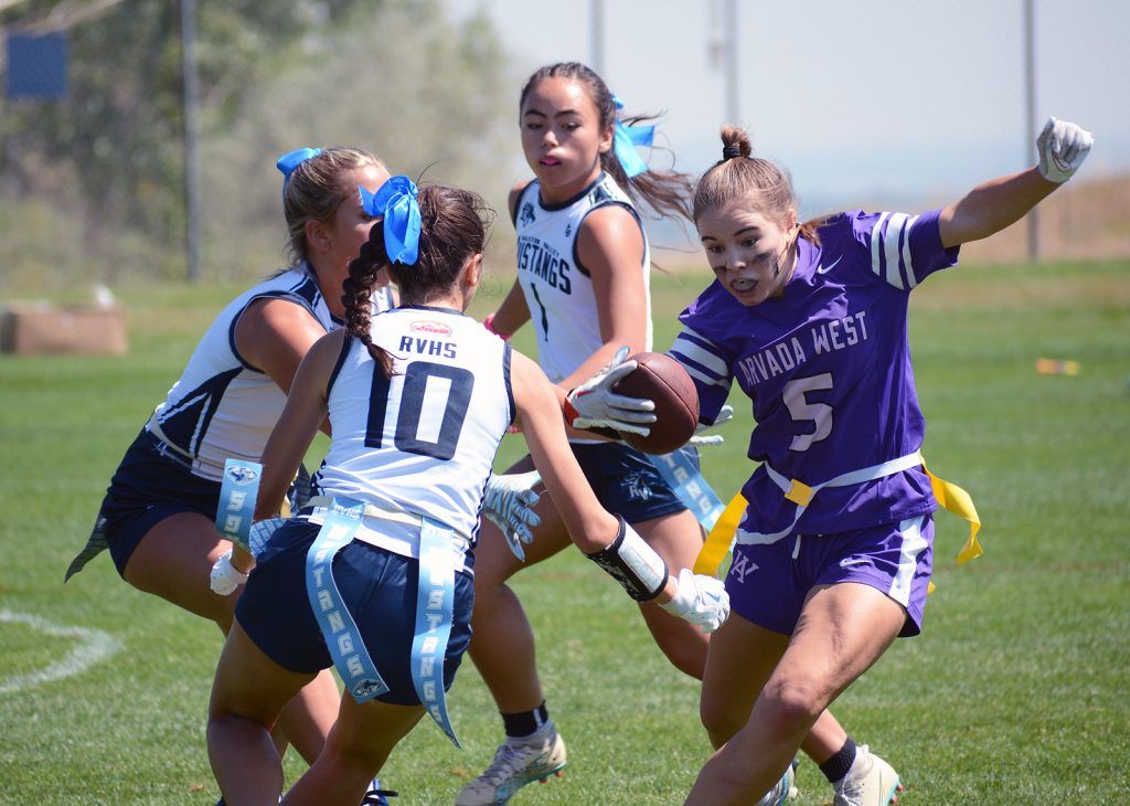 Girls Flag Football: 5A Jeffco League at NAAC