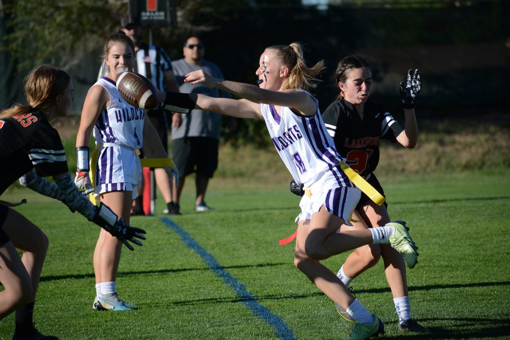 Girls Flag Football: Lakewood Memorial Field
