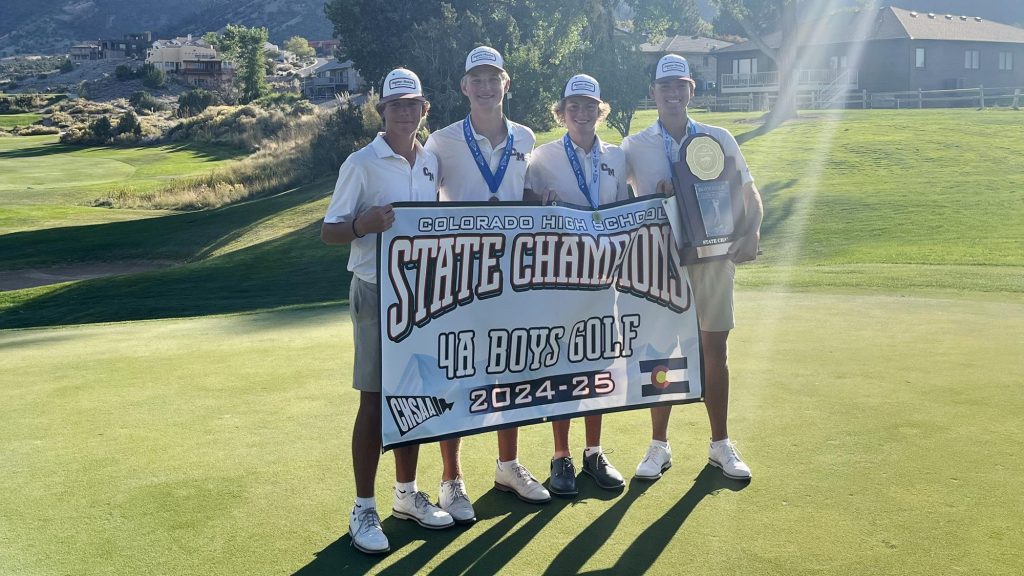 4A Boys Golf Champion - Cheyenne Mountain