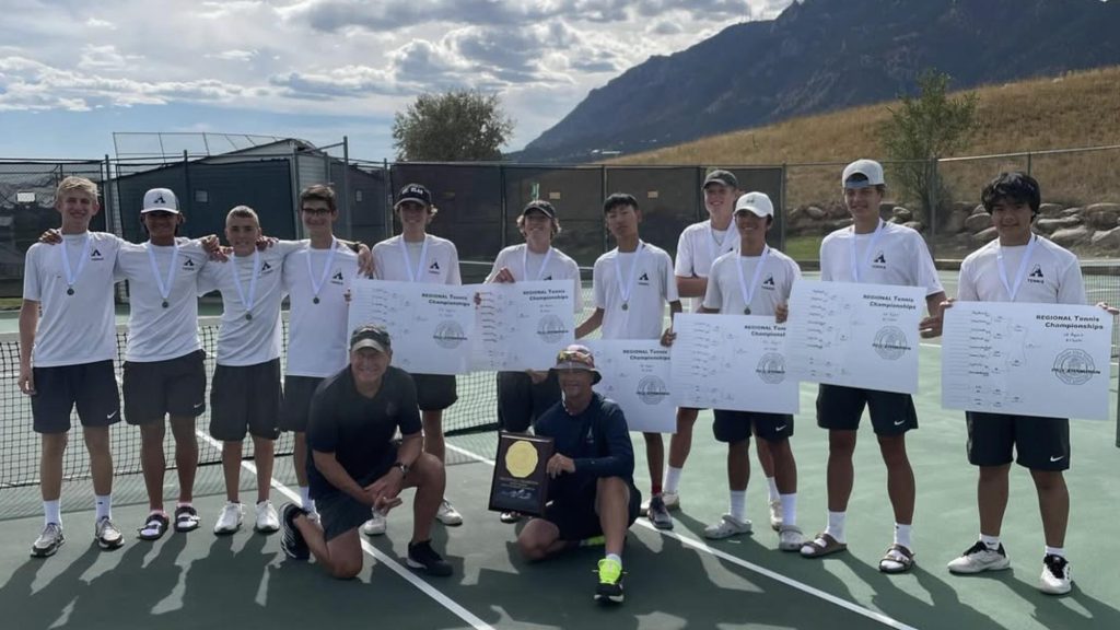 Boys Tennis Regional Champions - Air Academy