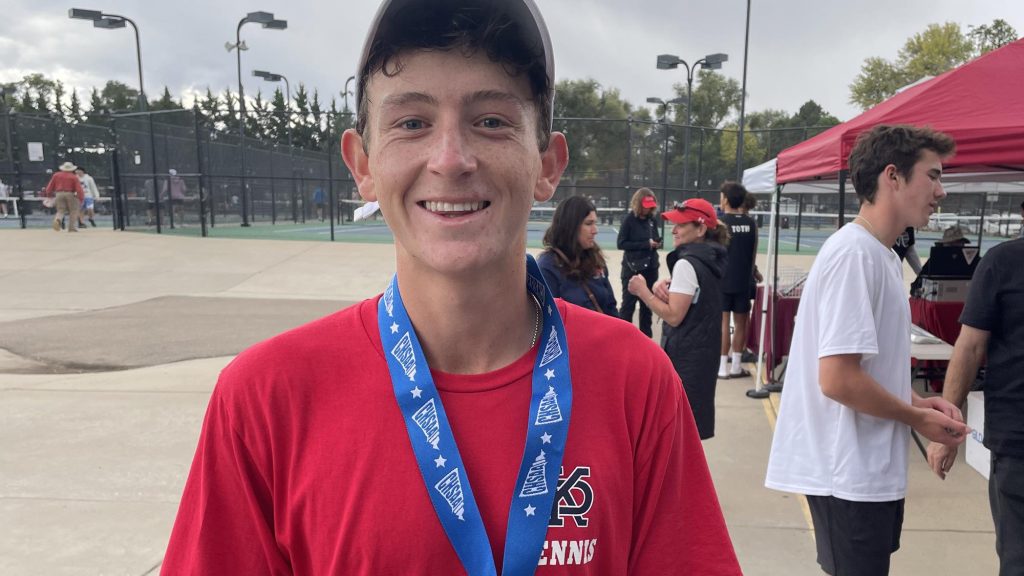 Kent Denver #1 Singles 4A Champion Nathan Gold