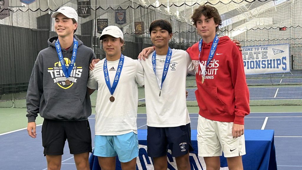 5A Boys Tennis Medalists - 1 Singles