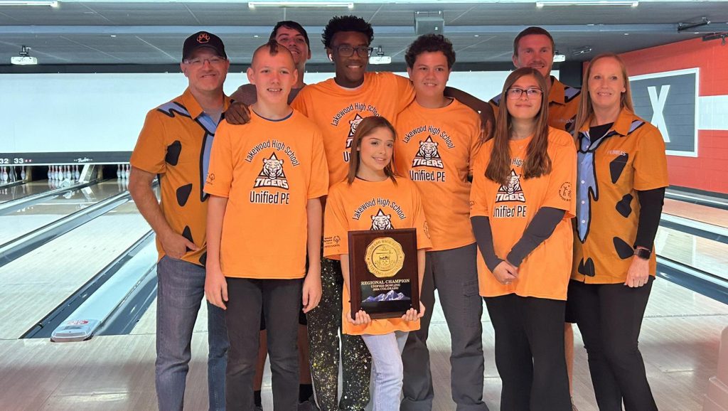 Lakewood Unified Bowling Regional Champions from Jeffco Twitter
