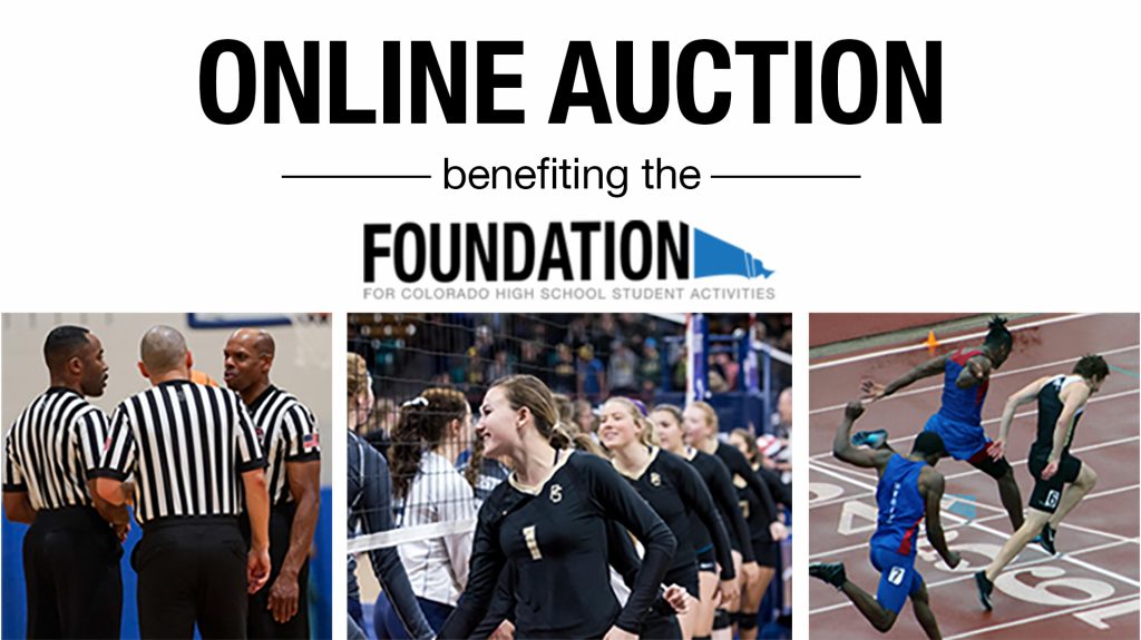 Online Auction for the Foundation for Colorado High School Student Activities