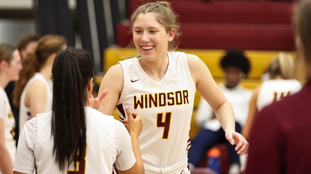 Reyleigh Hess of Windsor smiles