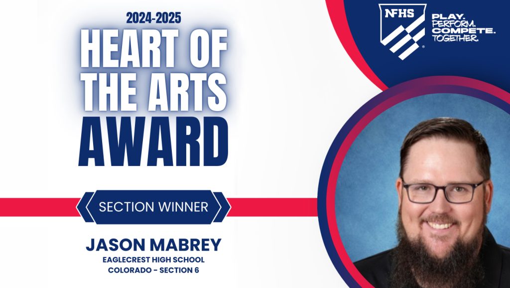 Eaglecrest's Jason Mabrey Heart of the Arts Award
