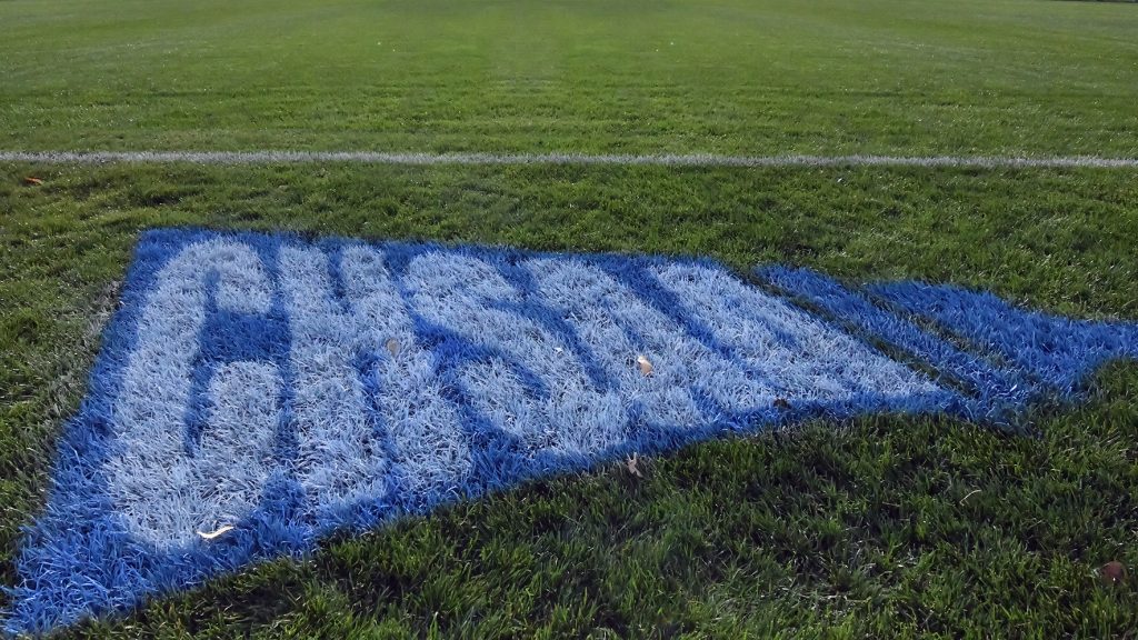 CHSAA logo on grass