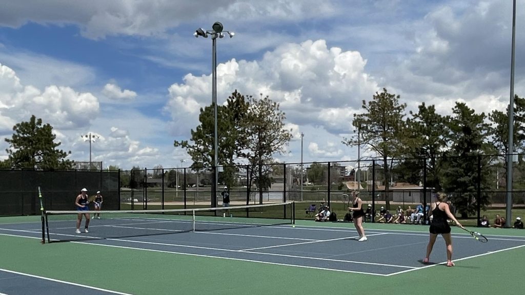 Girls Tennis at Memorial Park in Colorado Springs