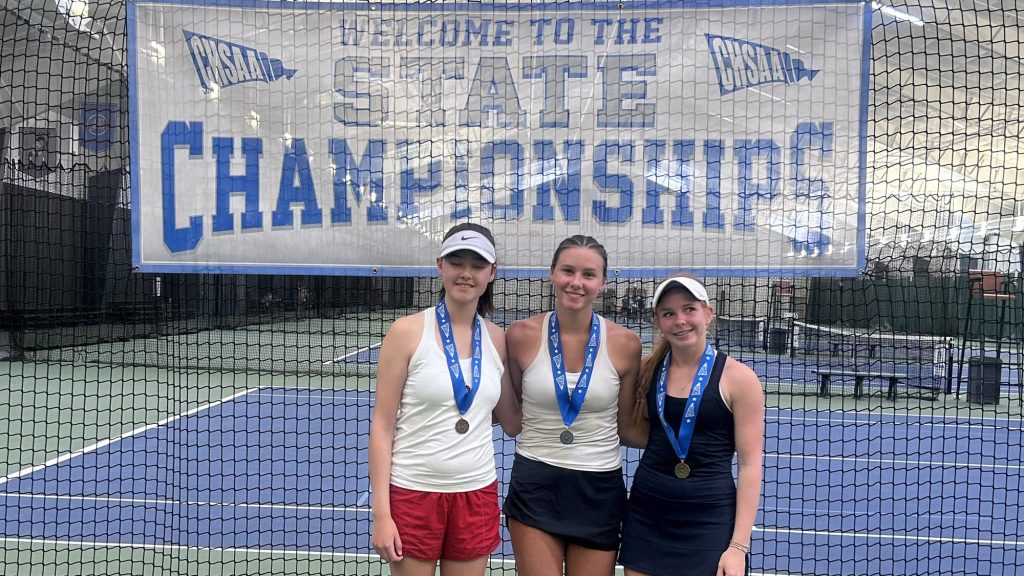 5A Girls Tennis - No. 1 Singles Medalists