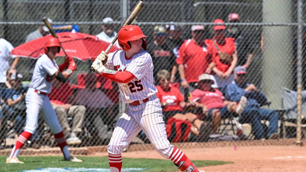 Liam Whalen of Eaton at bat
