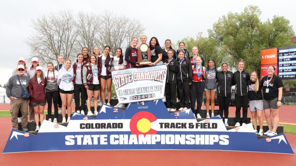 1A Girls Track - Co-Champs Idalia and McClave