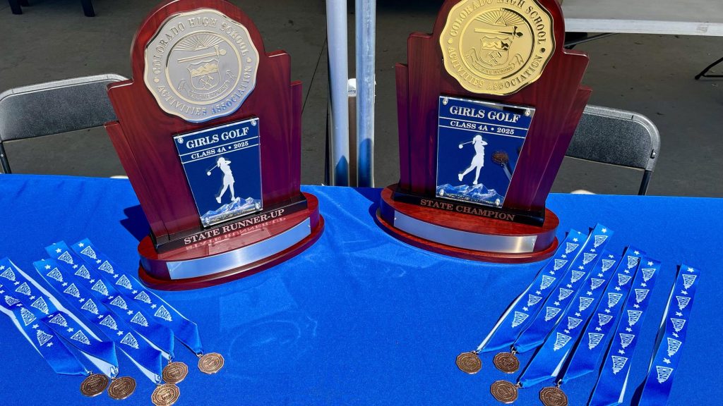 2025 Golf Trophy and Medals