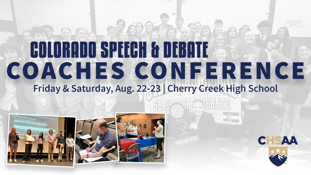 Colorado Speech and Debate Coaches Conference