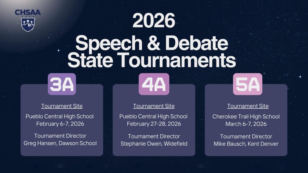 Speech and Debate State Championship Locations