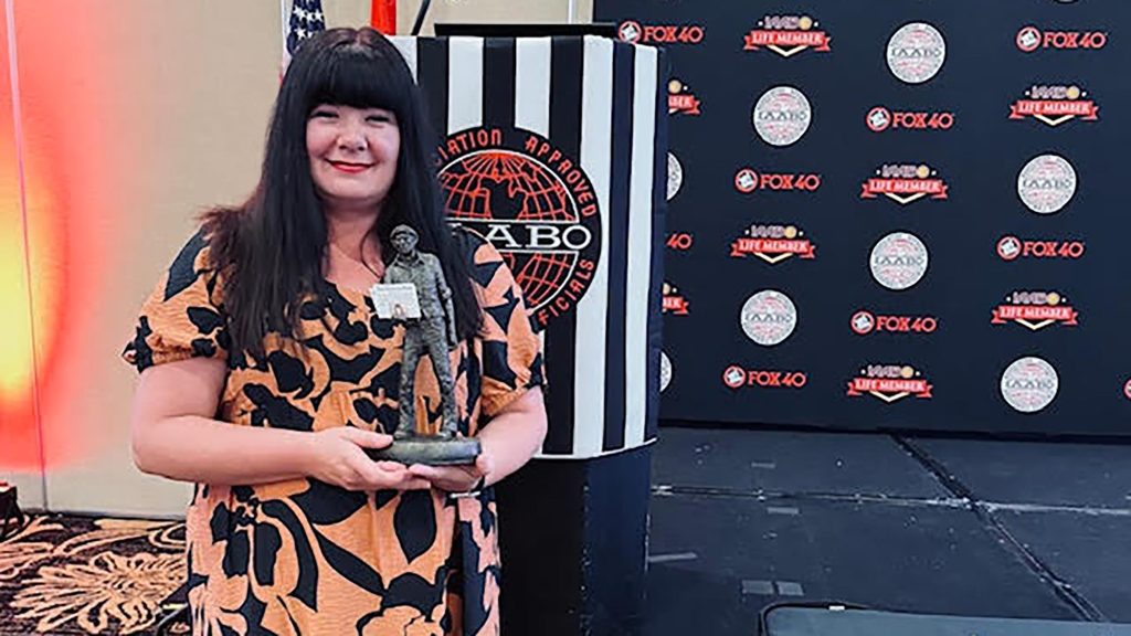 Monica Tillman - IAABO honor