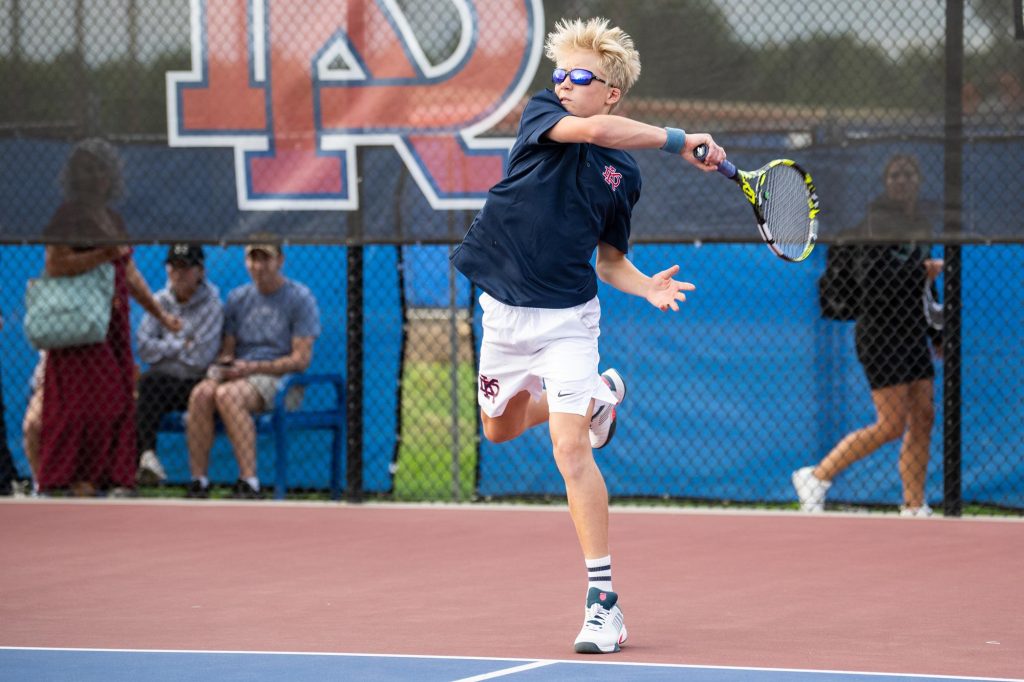Kent Denver boys tennis player