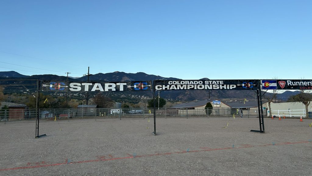 Cross Country Start Line Generic at Norris Penrose Event Center
