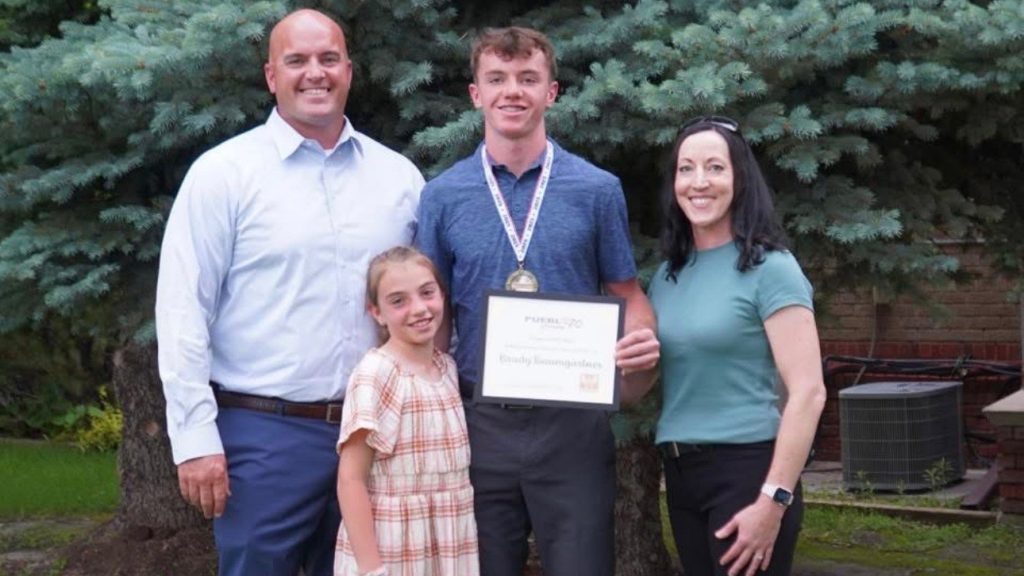 Adam Baumgartner and family