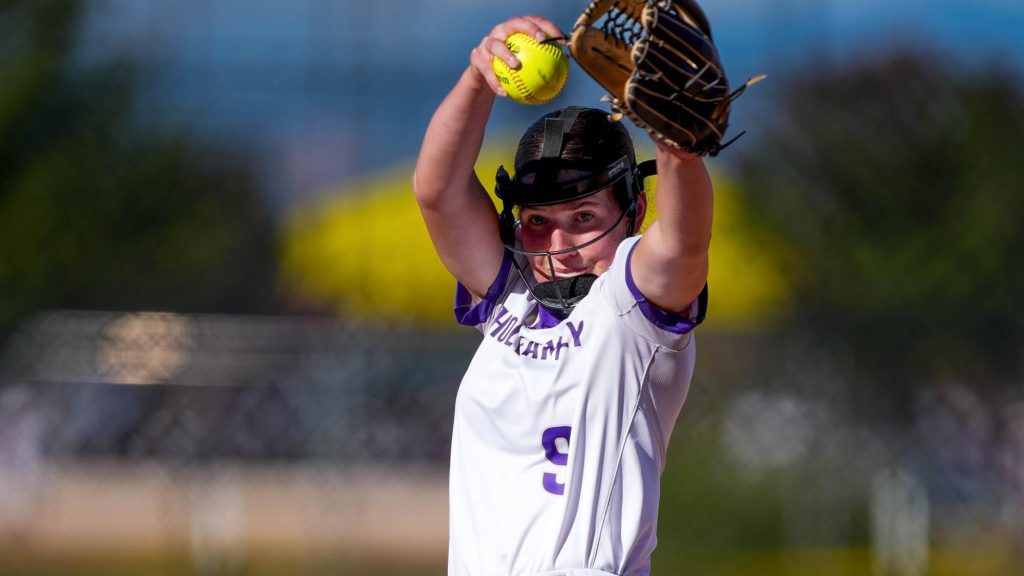 Holy Family pitcher Emmaline Humphreys